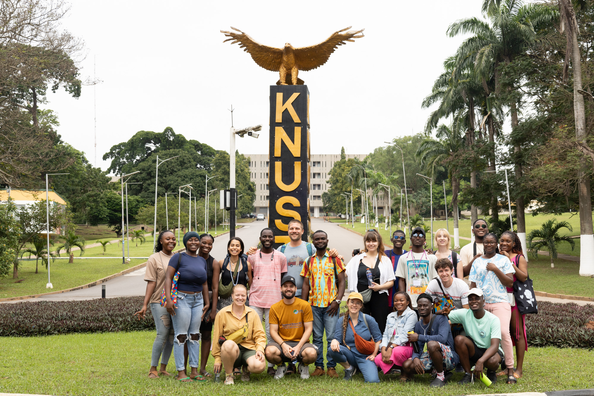 Internationale Studierendengruppe in der NEWAL Summer School.