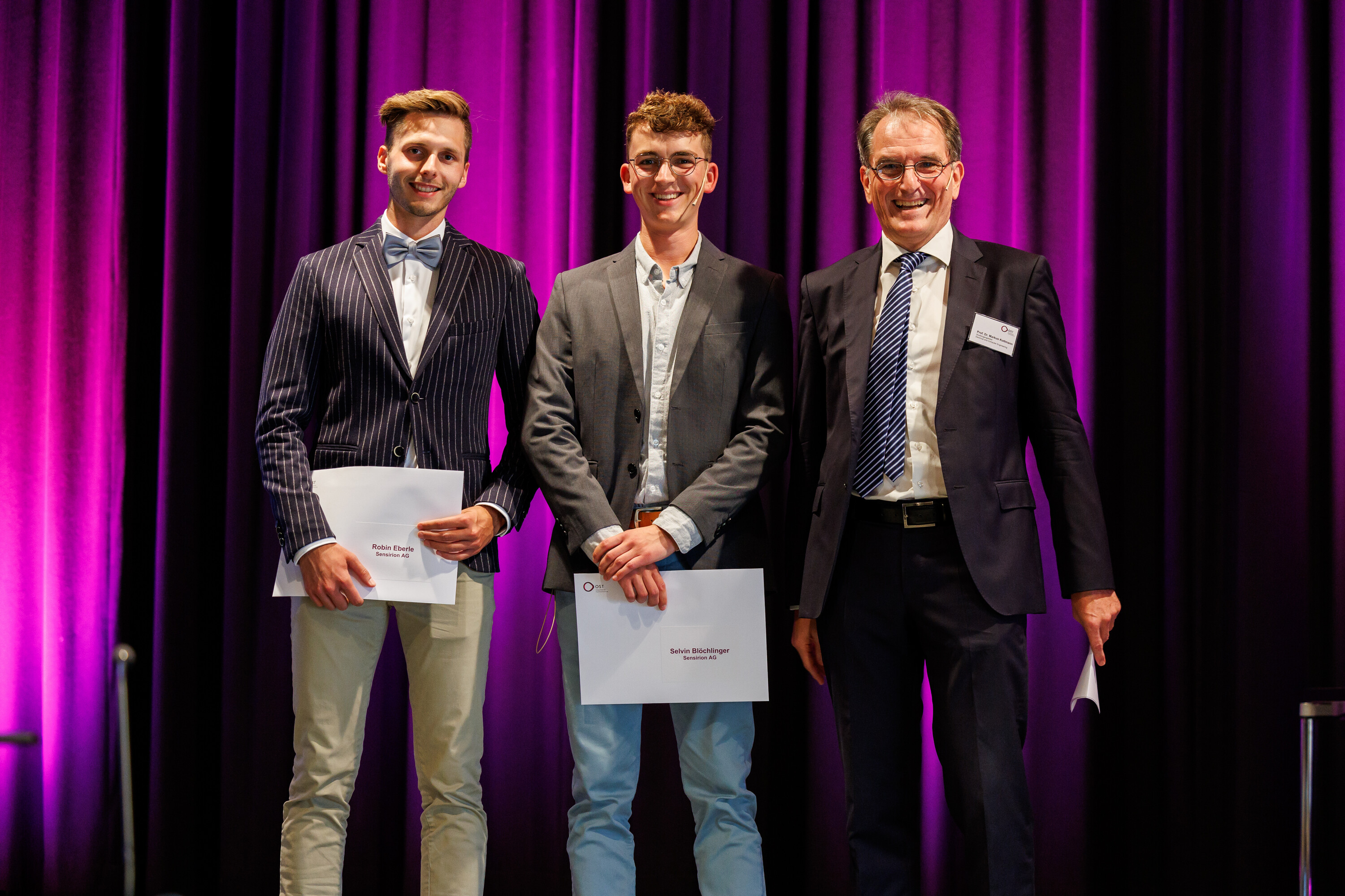 Selvin Blöchlinger und Robin Eberle