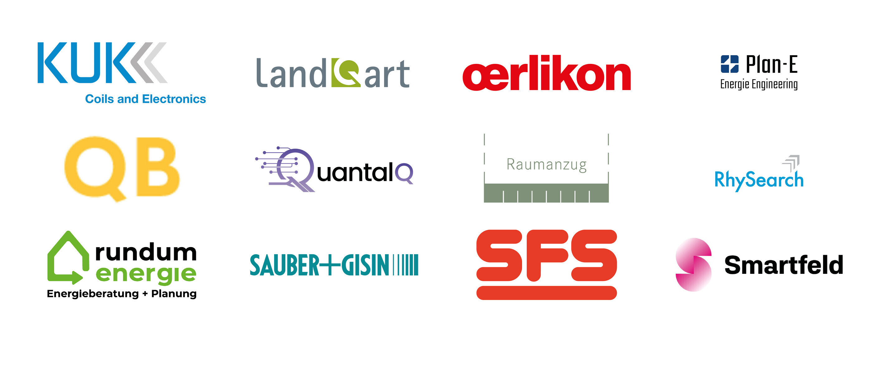 Zusammenstellung von Partner-Logos, Seite 2
