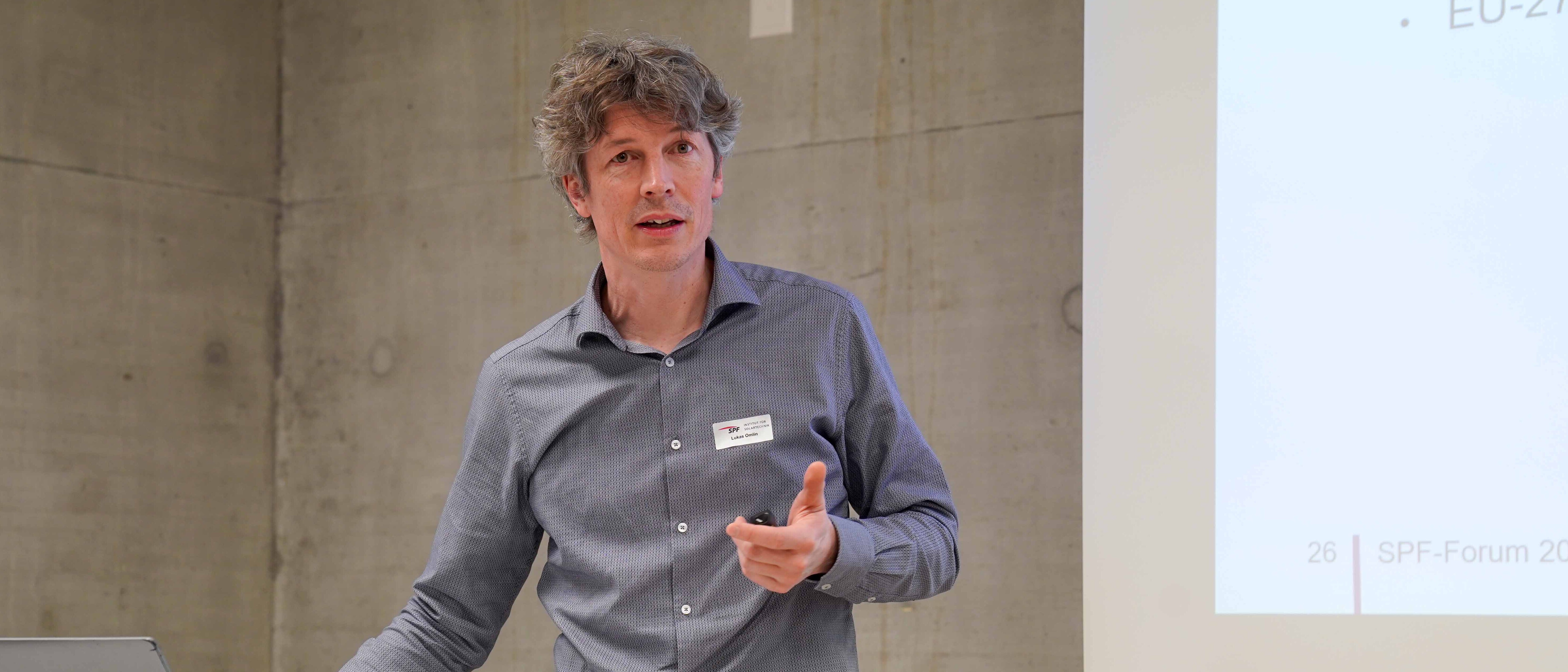 Lukas Omlin, SPF-Projektleiter.