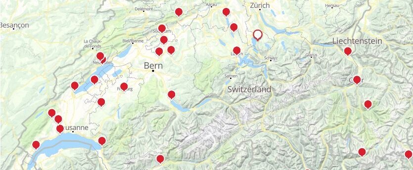 Schlösser und Burgen in der Schweiz: OpenStreetMap bei myswitzerland.com Schlösser und Burgen in der Schweiz: OpenStreetMap bei myswitzerland.com