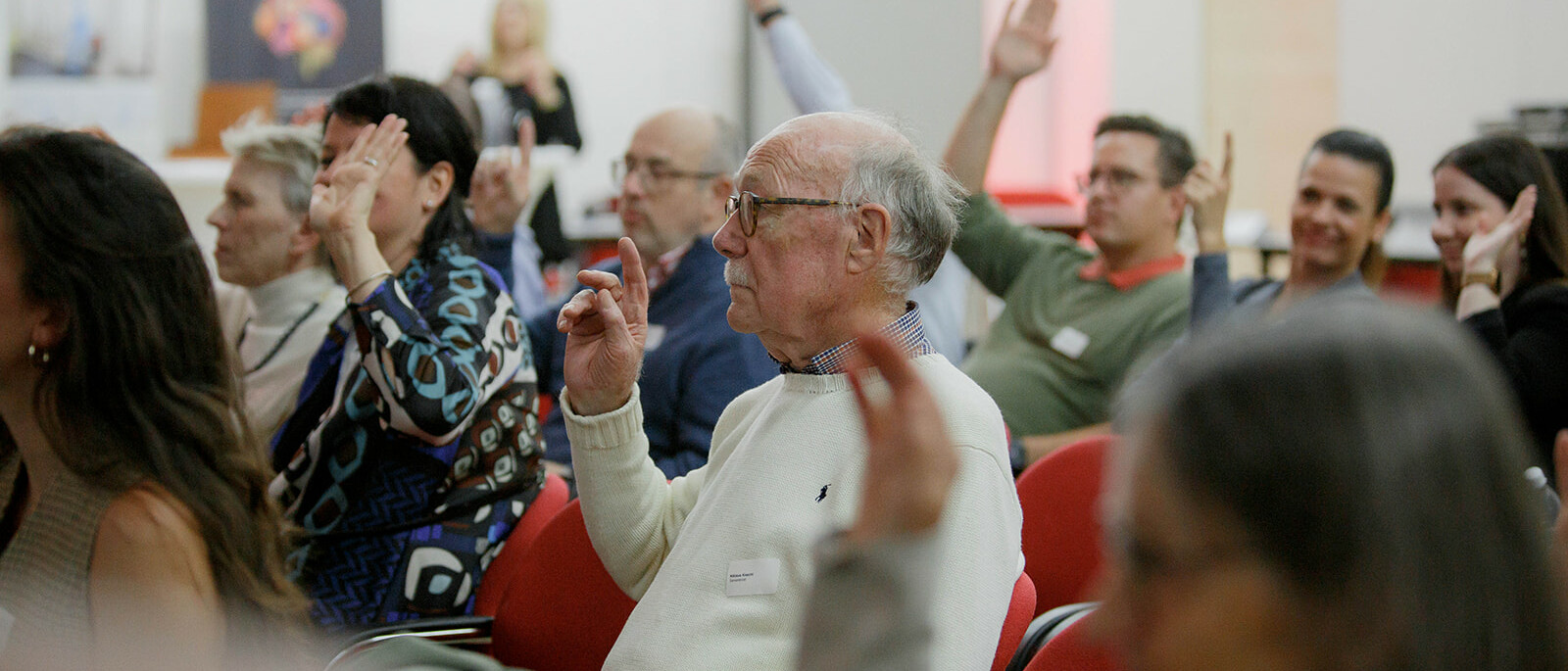 The audience at the Age Innovation Prize 2024 award ceremony.