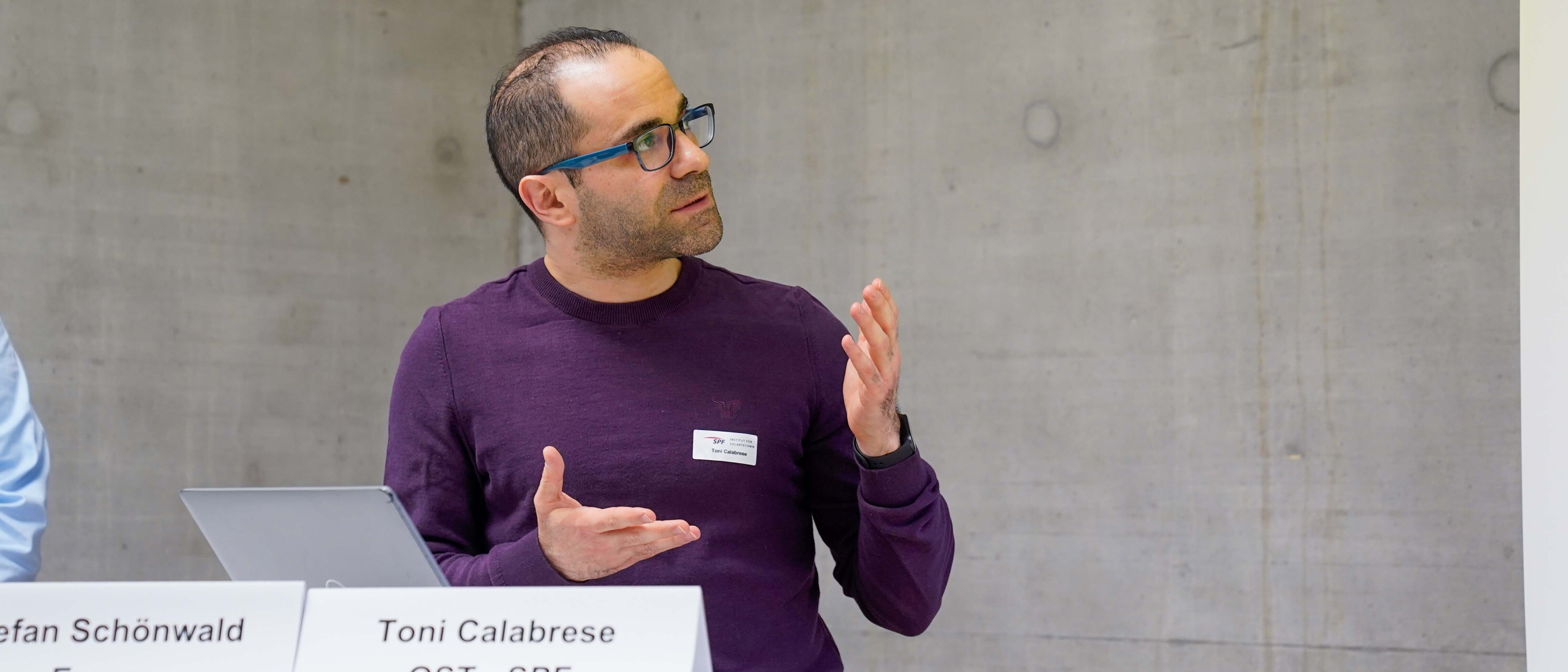 Toni Calabrese, SPF-Projektleiter.