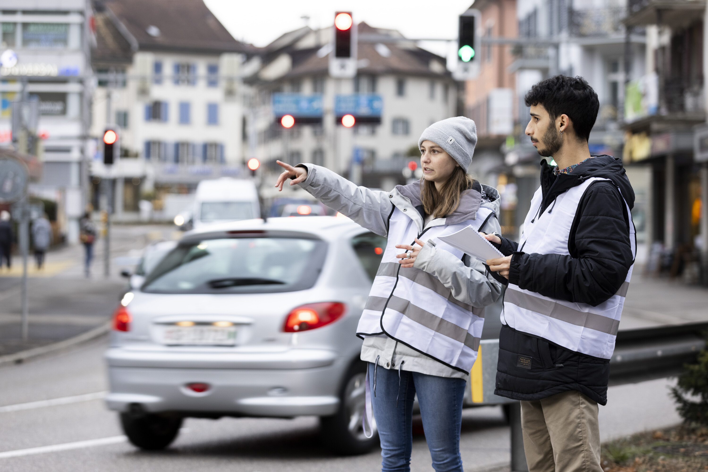 Studiengang Stadt-, Verkehrs- und Raumplanung OST – Ostschweiz SVR-Studierende bei der Städteplanung