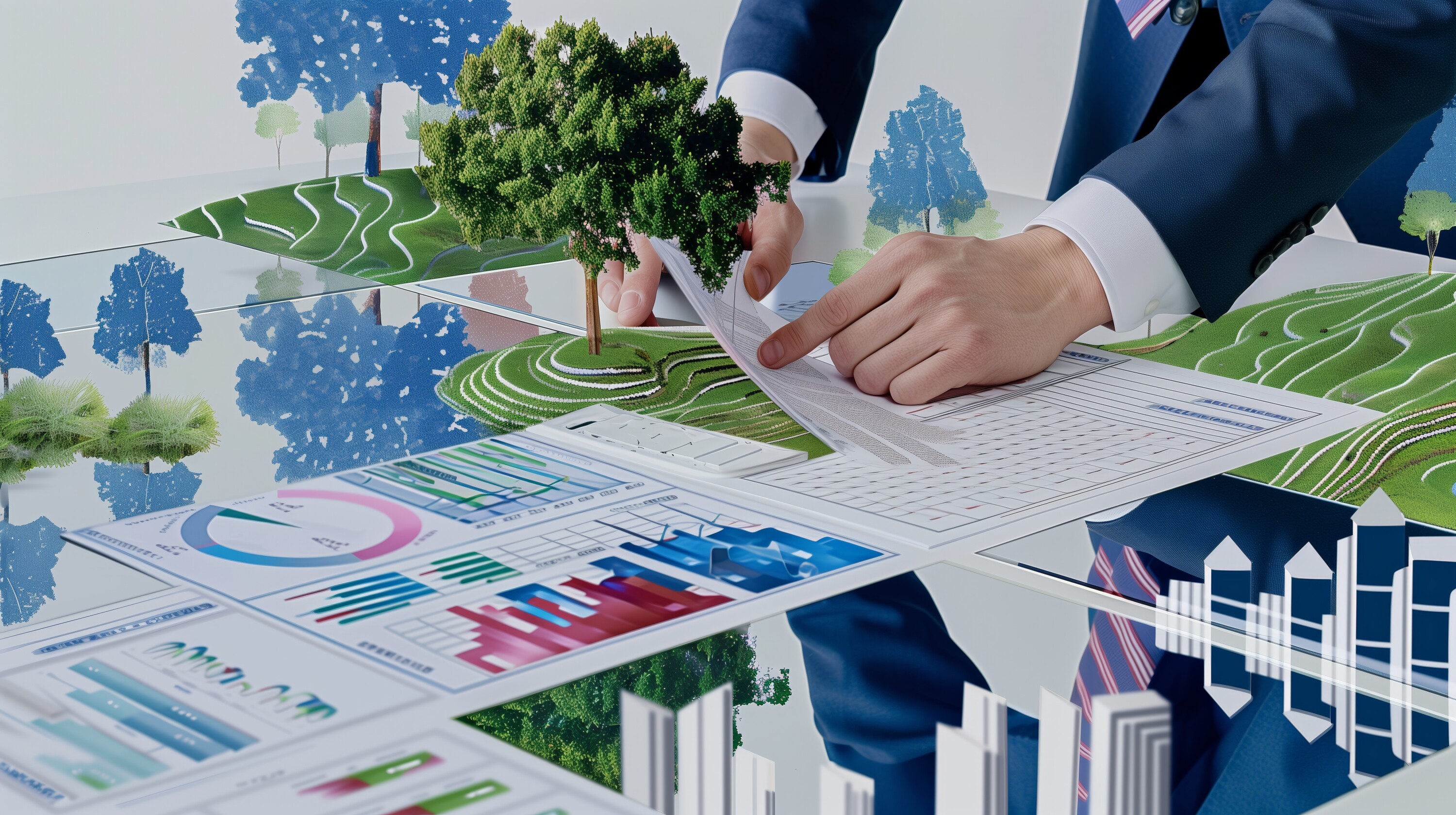 ESG reporting, CSRD Reporting, sustainability reporting. CO2 emissions reduction. Financial Reporting. Auditing. Responsible business practices