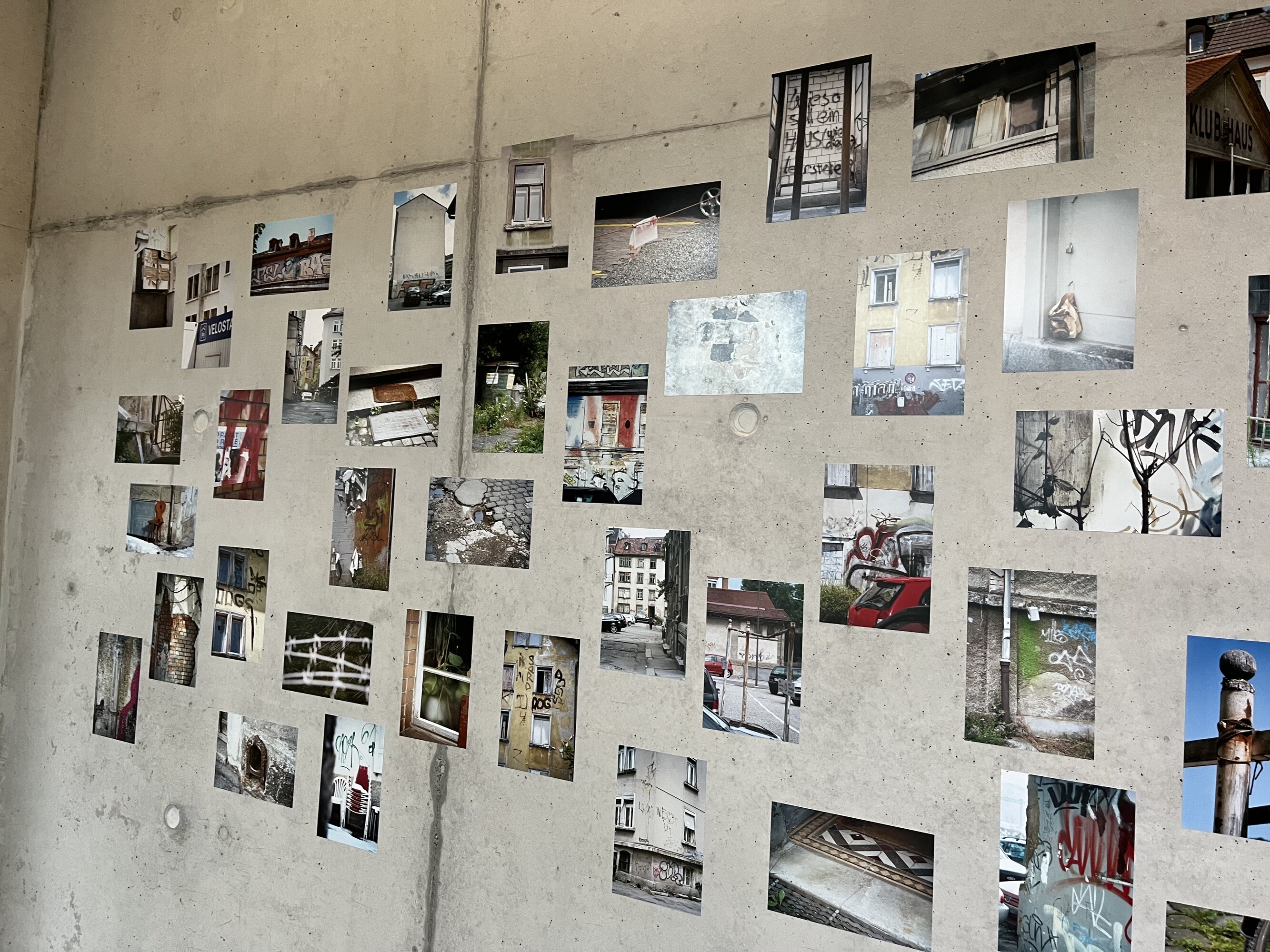 Fotoinstallation von Priska Rita Oeler