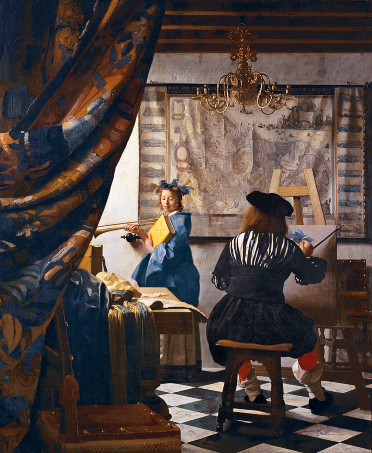 Jan Vermeer, Allegorie der Malerei (um 1673)